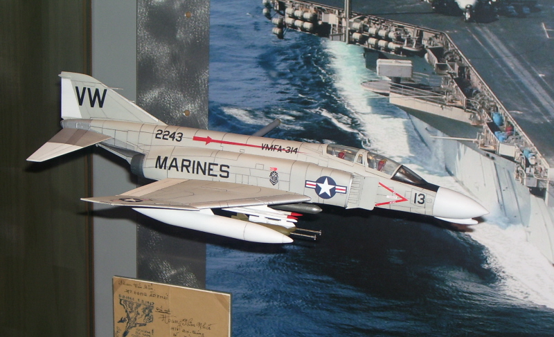 VMFA-314 Phantom in the USNA Museum